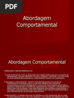 Abordagem Comportamental