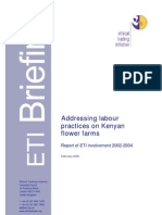 Addressing Labour Practices On Kenyan Flower Farms PDF