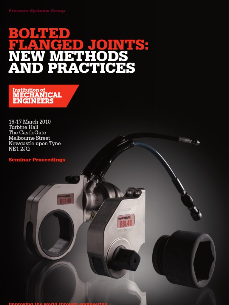 Bolted+Flanged+Joints+New+Methods+&+Practices+ +proceedings | PDF ...