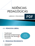 TENDÊNCIAS PEDAGÓGICAS-slide Trabalhado Pela Prof. Kátia-6° Per.