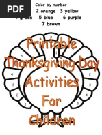 Download Printable Thanksgiving Day Activities for Children by Beverly Hand SN113411212 doc pdf