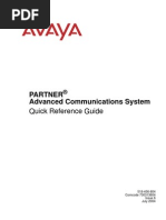 Download Avaya Partner ACS Quick Reference Guide by Telephone Repair SN11342628 doc pdf