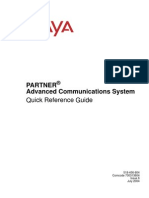 Avaya Partner ACS Quick Reference Guide