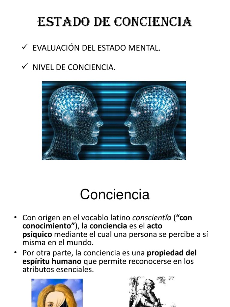 Estado de Conciencia Martha C. | PDF | Conciencia | Salud mental