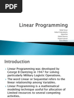 Linear Programming