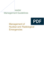 Management of Nuclear & Radiological Emergencies