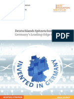 BMBF Broschüre: Deutschlands Spitzencluster