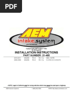 Download Mazda RX8 - AEM Induction System by go0n SN113471107 doc pdf