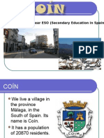 My Village: Coín by Students in 4th Year ESO (Secondary Education in Spain)