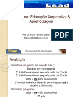 Esad Educ Corpo Aprend Maio 2011