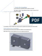 Práctica 3D-6 - Ensamble - Básico - SolidWorks