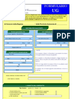 Formulario UG Corecom