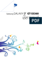 Galaxy y User Manual