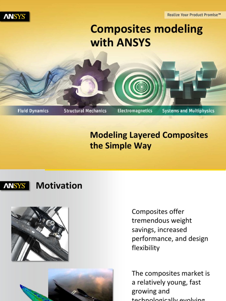 ANSYS 14 Structural Mechanics Composites | PDF | Composite Material ...