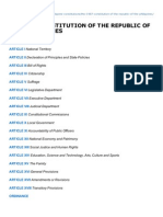 1987 Philippine Constitution Preamble | PDF