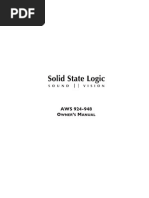 Ssl 9000j Manual Pdf Audio Electronics Sound Technology