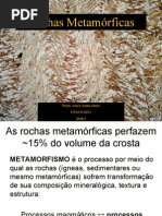 Geologia Introdutoria (05) Rochas Metamorficas