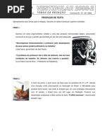 ProvaPortugus-Ingls-Espan-Biologia-historia-2008.2 - Cópia