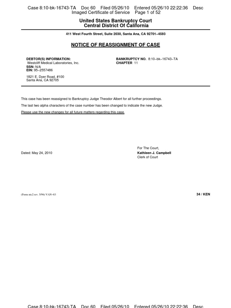 10000021351 | PDF | California | Bankruptcy