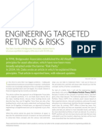 PMPT Engineering Targeted Returns and Risks