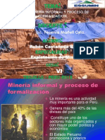 Mineria Informal y Proceso de Formalizacion II