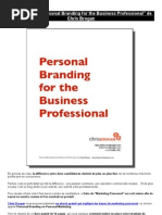 Download eBook Gratuit Personal Branding for the Business Professional de Chris Brogan by Canevet SN11353923 doc pdf