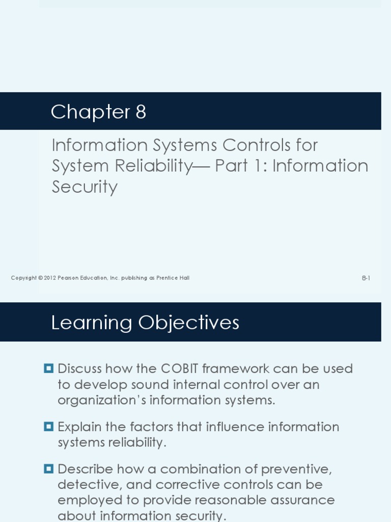 Accounting Information System - Chapter 8 | PDF | Information Security ...