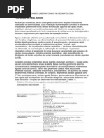 Exames Laboratoriais Na Reumatologia