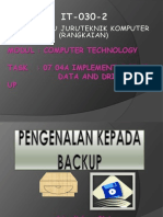 Pengenalan Kepada Backup