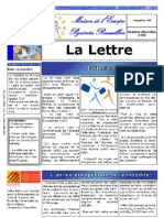 La Lettre Trimestrielle / Octobre - Décembre 2006
