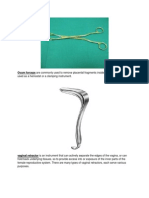 D and C Instruments in LR-DR