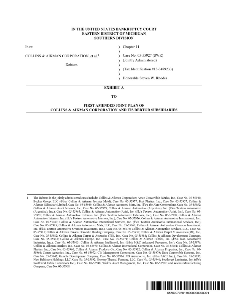 10000026097 Bankruptcy In The United States Bankruptcy