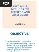 Soft Skills Methods of Teaching and Assessment