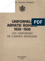 Uniformele Armatei Romane