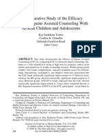 A Comparative Study of The Efficacy of Group Equine Assisted Counseling With At-Risk Children and Adolescents