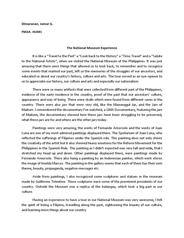 National Museum Reflection Paintings Museum