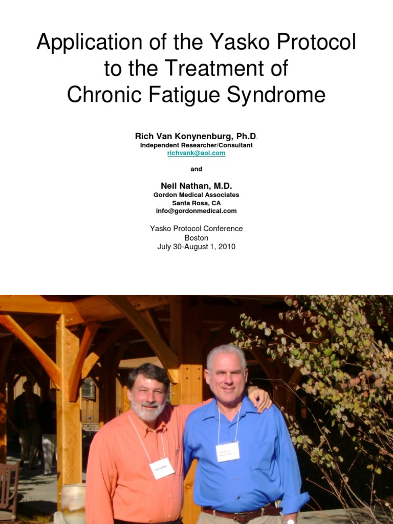 Yasko Protocol for Chronic Fatigue Syndrome | PDF | Chronic Fatigue ...