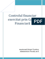 Controlul Exercitat de Garda Financiara