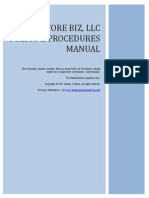 C-Store Biz, LLC Policy & Procedures Manual (Excerpts)