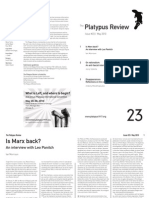 The Platypus Review, № 23 — May 2010 (reformatted for reading; not for printing)