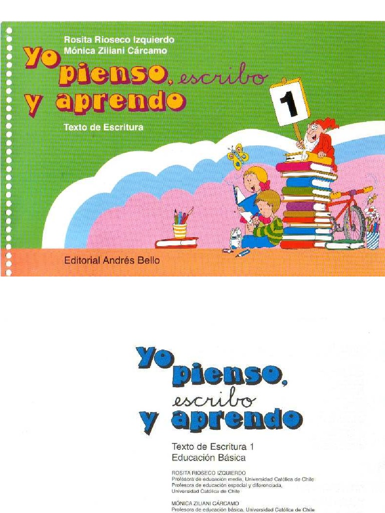 Yo Pienso, Escribo y Aprendo | PDF
