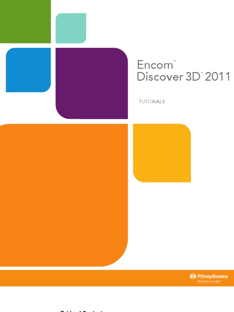Discover 3D 2011 Tutorials | PDF | Voxel | Computer File