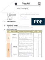 Ejemplo de Sesión de Aprendizaje