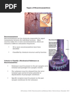 neurotransmission notes 3