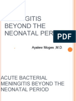Meningitis Beyond Neonatal Age