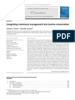 Integrating Customary Management Into Marine Conservation