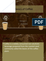 Basics of Coffee: Group 3 II - Aristotle