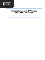 Extraindo áudio de DVDs com DVD Audio Extractor