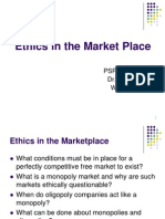 W3 Ethics in the Market Place