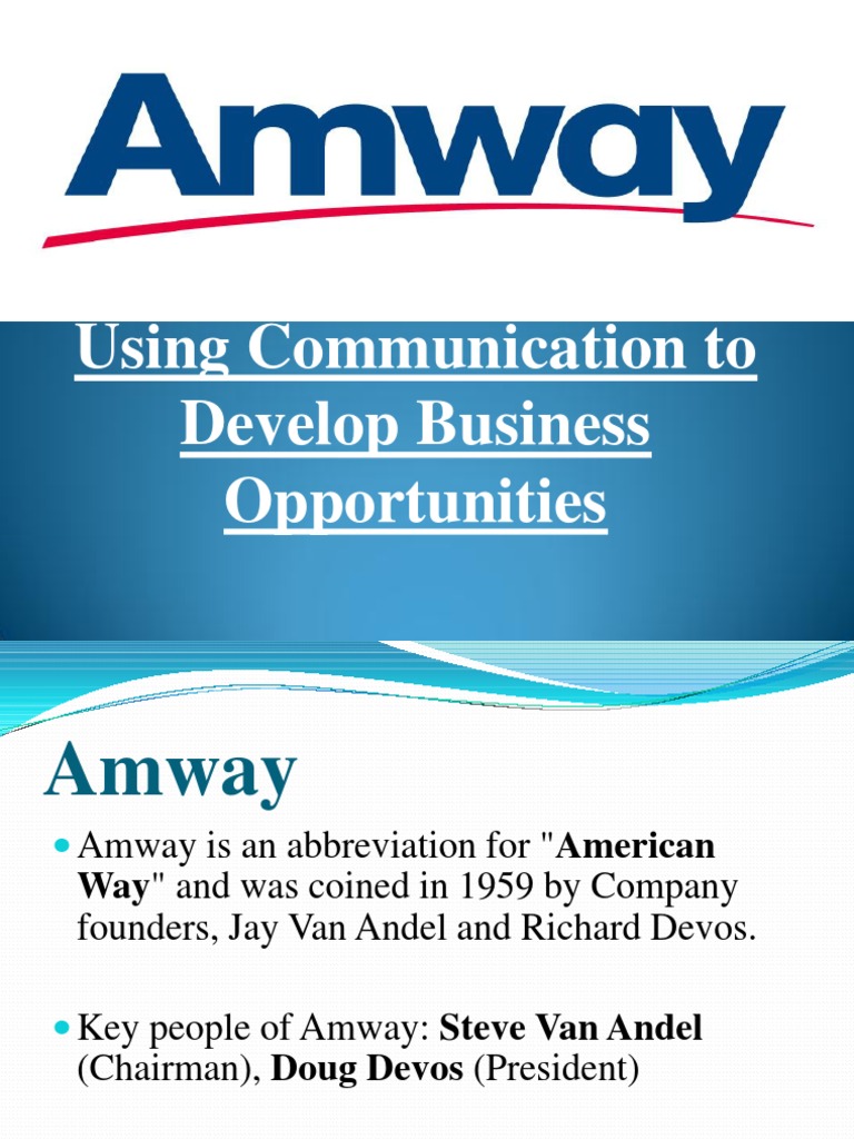 amway-ppt-final-pdf-sales-distribution-business